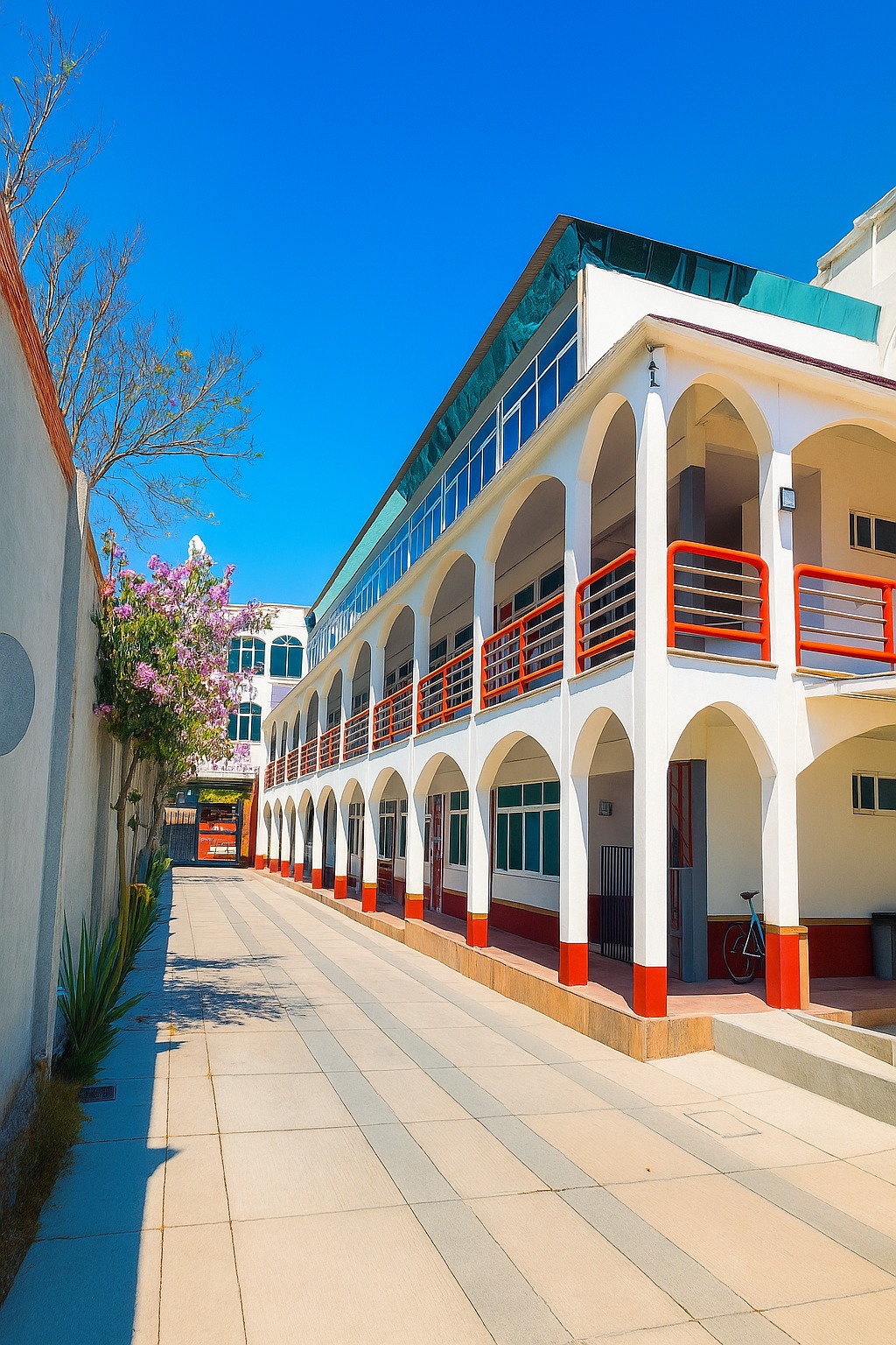 Estudiantes del Colegio UCAP